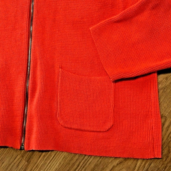 SOLD 📦 LOFT PETITES - FULL ZIP CARDIGAN XLP - Picture 4 of 8